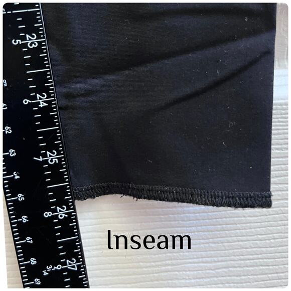 Nils Black Skiwear Snowboard Fleece Base Layer 26 Inch Inseam Pant XS Style 8215 - Picture 9 of 11
